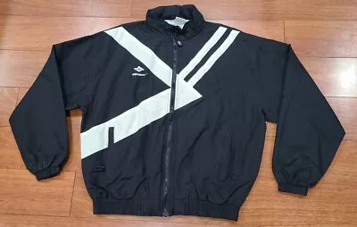 Fieldsheer Motorcycle Windbreaker Jacket Black White Men's Size Small Full Zip • $39.99