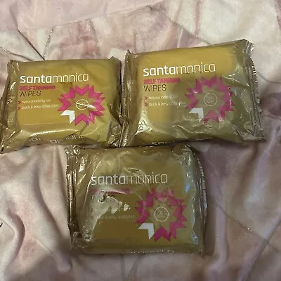 3 Packs Tanning Wipes Bronze Long Lasting Gradual Face Body Easy Sun Tan • £6.99