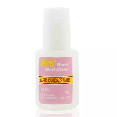 10g Nail Art Glue With Brush Strong Adhesive For Rhinestone French False Tips • $6.95