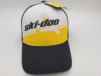 Ski-Doo Snowmobiles X-Team Racing Snapback Hat Cap Men Women White Yellow Black • $29.99