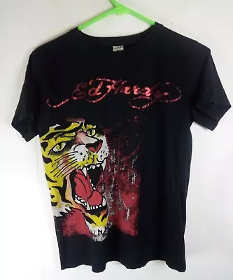 Vintage Ed Hardy Kids By Christian Audigier Double Sided Tiger Tshirt (XL) • $18.99