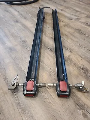 2 Yakima CopperHead W/ Locks & Key Fork Mount Bike Racks For Round Bars • $100