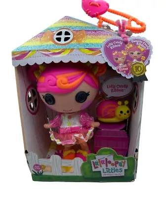 Lalaloopsy Littles Doll LOLLY CANDY RIBBON With Pet Snail  New In Box • $15