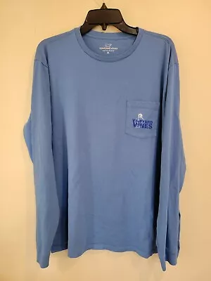 Vineyard Vines Mens Size XL Light Blue Long Sleeve T-shirt EUC  • $3