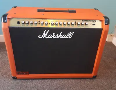 Rare Marshall ORANGE CRUNCH Limited Edition Valvestate VS102R 3-Channel 100-Watt • £595