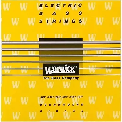 WARWICK Yellow Label - Bass String Set 6-String Medium 025 135 • $29.99