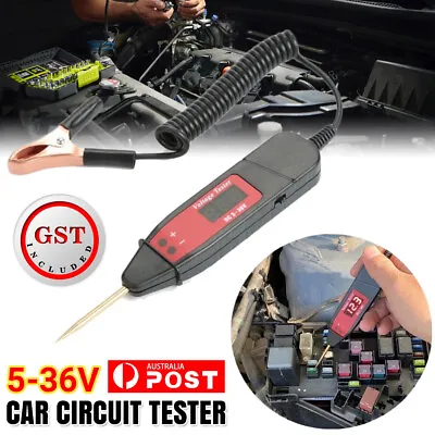 Heavy Duty 12V 24V Automotive Car CIRCUIT TESTER Wire Test Lamp Light Probe Tool • $14.85