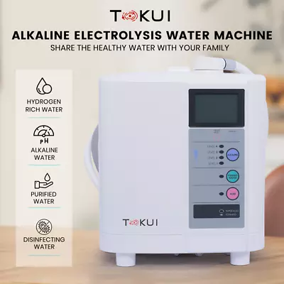 $3499 • Buy Tokui Alkaline Electrolysed Water Machine Ionizer