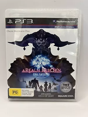 Final Fantasy XIV Online: A Realm Reborn Sony Playstation 3 / PS3 - With Manual • $11.69