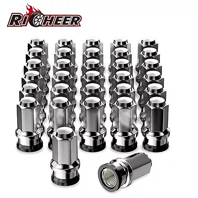 32PCS M14x1.5 Alcoa Dually Lug Nuts For 2017-2023 Ford F250 F350 F450 Super Duty • $32.99