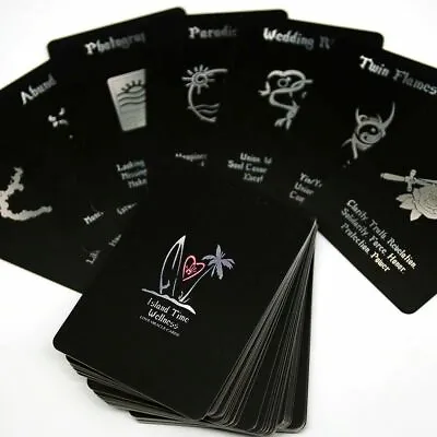 Island Time Wellness Love Tarot Cards Deck Divination Set Beginner Party Game  • £4.99