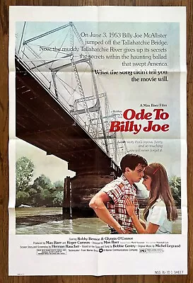 Max Baer's ODE TO BILLY JOE (1976) Teen Hunk Robby Benson & Glynnis O'Connor  • $75