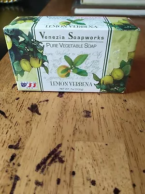 Venezia Soapworks Pure Vegetable Soap Triple Refined 7oz Made In USA  • $10