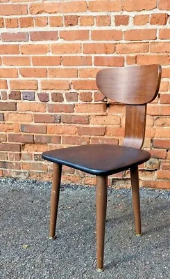 Molded Plywood / Bentwood Chair By New Orleans Furniture Co.~ MCM RARITY • $135