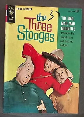 Pk81081:Comic Book-Gold Key 12 Cent - The THREE STOOGES - #17 May 1964 • £34.43