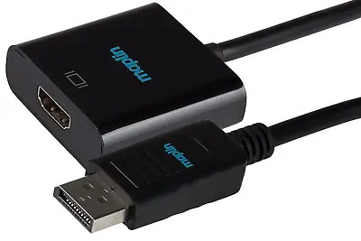 Maplin DisplayPort To HDMI Female Adapter - Black 23cm • £8.99