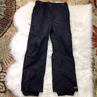 Columbia Bugaboo Ski Pants Black Omni Tech Waterproof Snowboard Ski Men’s M 34 • $32