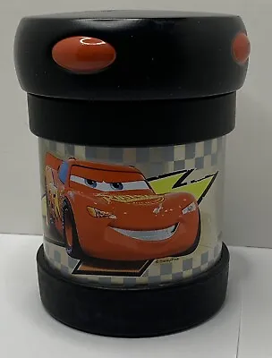 Disney Cars Lightning McQueen Kids Thermos Food Coffee Cup Lunch Bag Pixar • $7