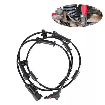 For 2007-2018 Jeep Wrangler JK Front ABS Wheel Speed Sensor 68003281AC Black • $25.99