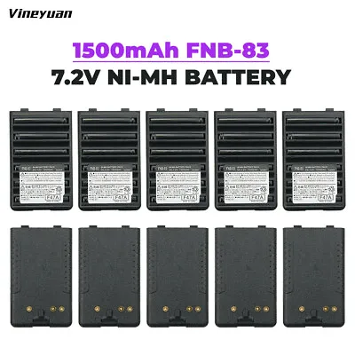 10X FNB-83 FNB-V83 1500mAh Battery For Yaesu VX-170 VX-177 VXA-150 FT-60R Radios • $180