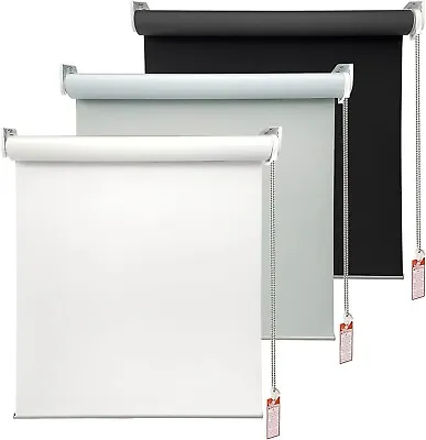 100% Blackout Roller Window Shades Window Blinds With Thermal Insulated • $35.10