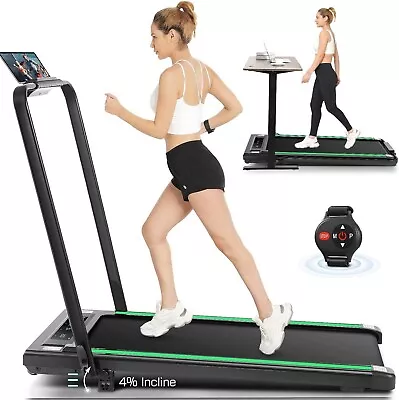 3 In 1 Folding Treadmill With Incline Walking Pad Treadmill Under Desk W/Remote • $243.99