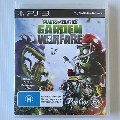 Plants Vs Zombies Garden Warfare PS3 PlayStation 3 Free Postage • $15