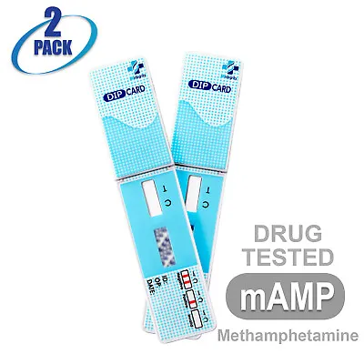 Mintegrity [2pk] Methamphetamine (mAMP) Dip Card Urine Drug Test #MI-WDMA-114 • $8.99