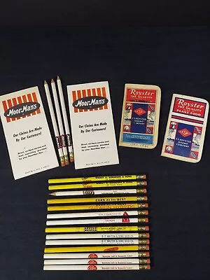 17 Farming Seed Pencils 4 Farming Seed Notebooks Vintage Advertising  • $5