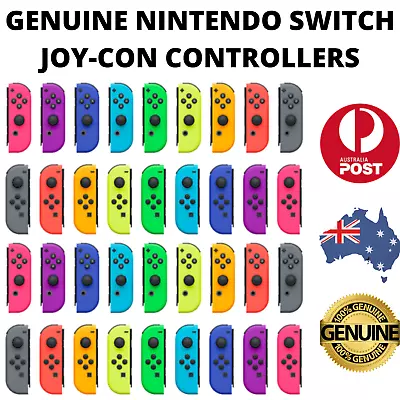 GENUINE Nintendo Switch Joy Con Controllers! Joy-Cons Tested! FREE POST! 🇦🇺🎮 • $34.90