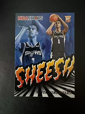 2023-24 Panini NBA Hoops Victor Wembanyama RC Sheesh #23 Spurs Rookie • $39.99