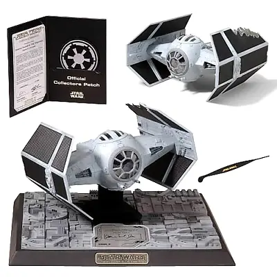 Darth Vader Tie Fighter Signature-Series 1:3 8 Display-Case Code3 Ltd 500 • £3220.35