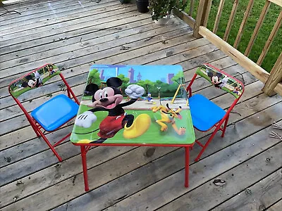 Mickey Mouse Disney Junior Mickey Mouse And The Roadster Racers Childrens Table • £48.25