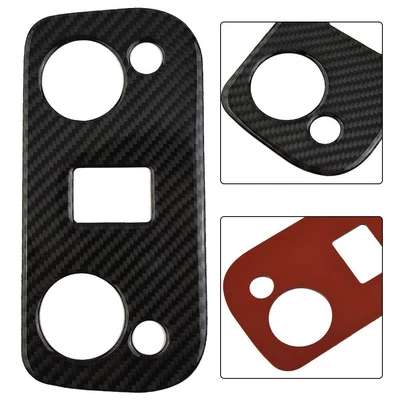 $20.66 • Buy For Ford Mustang 2015-2019 Carbon-Fiber Protective Case Decorative-Accessories