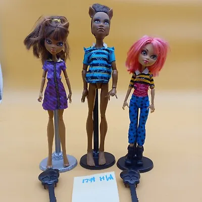 Monster High Doll A Pack Of Trouble Wolf Family Clawdeen Claudia Clawd Howleen • $49.95