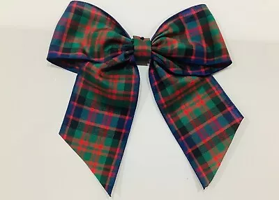 Tartan Ribbon Bows~38mm Ribbon~Choice Of Tartan/Quantity~Large Size • £4.35