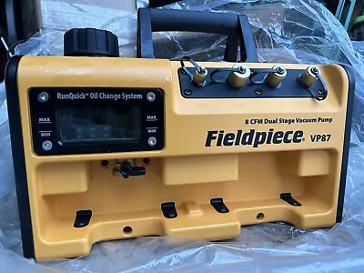 Fieldpiece VP87 - Dual Stage 8 CFM Vacuum Pump BRAND NEW OPEN BOX • $675