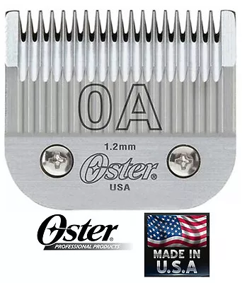 OSTER Cryogen-X CLASSIC 76 PRO #0A CLIPPER BLADE A5 AG BG*HAIR STYLIST BARBER • $40.49