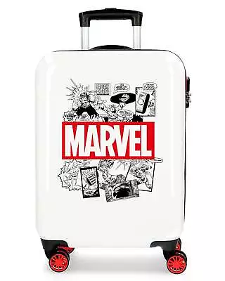 Disney Suitcase 3681761 Comic Marvel Trolley Synthetic White • $162.99