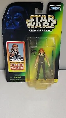 Star Wars Expanded Universe MARA JADE 3.75  Figure With 3D PlayScene Figure MOC! • $34.95