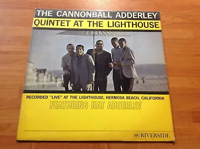 THE CANNONBALL ADDERLEY QUINTET AT THE LIGHTHOUSE Vinyl 33rpm LP • £19.99