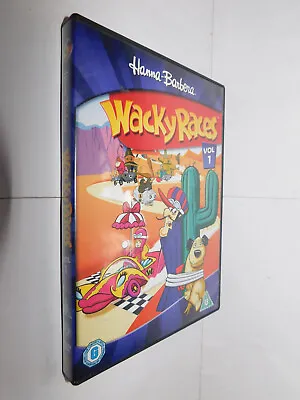 Wacky Races Vol 1 DVD Hanna Barbera TV Cartoon 11 Episodes • £2.95