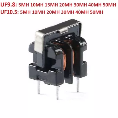 UU9.8/UF9.8&UU10.5/UF10.5 Series Common Mode Inductor Filter Vertical 5MH - 50MH • $4.18