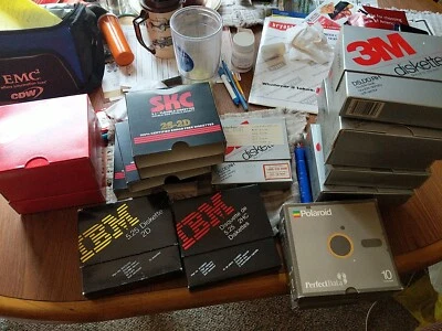£3.26 • Buy Vintage 5.25  Floppy Disk Boxes, 3M IBM DEC RX 50, No Disks Just Boxes / Storage