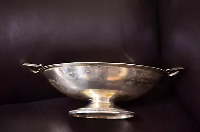 800 European Silver Fancy Oval Candy Dish Bon Bon Bowl Serving Bowl • $307.66