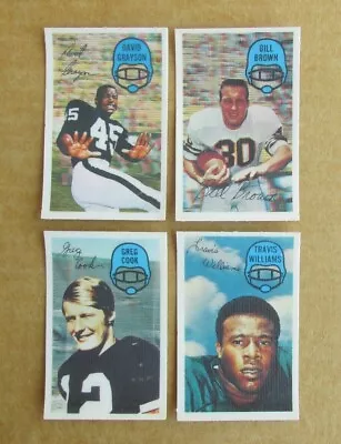 1970 Kellogg's 3-d Super Stars Card Singles Complete Your Set • $3.75