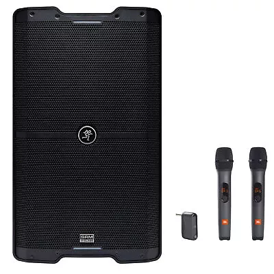 Mackie SRM212 V-Class 12” 2000w Active PA DJ Speaker W/Bluetooth+JBL Microphones • $748.95