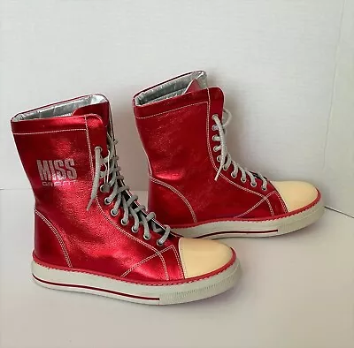 Miss Grant High Top Trainers Boots 37 7 • $85