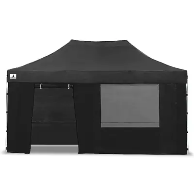 $366.42 • Buy Wallaroo 3x4.5m Pop-Up Gazebo Outdoor Party Wedding Event Tent Marquee Black
