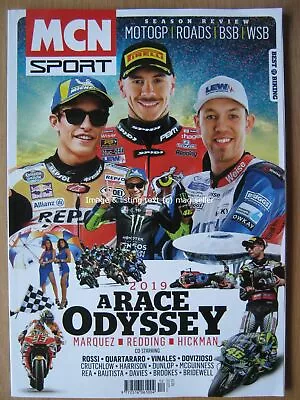 MCN Sport Season Review 2019 Scott Redding John McGuinness Jorge Lorenzo Rossi • £5.99